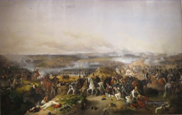 古典的 Painting - ピーター・フォン・ヘスの戦場 軍事戦争